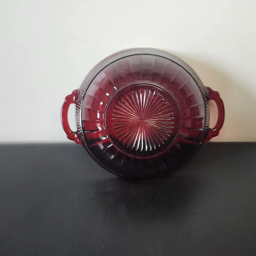 Vintage Coronation Ruby Red 8